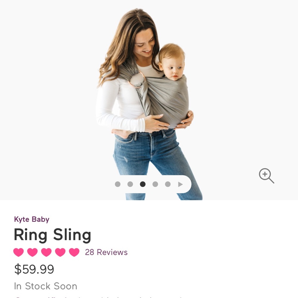 Ring sling. New never used.